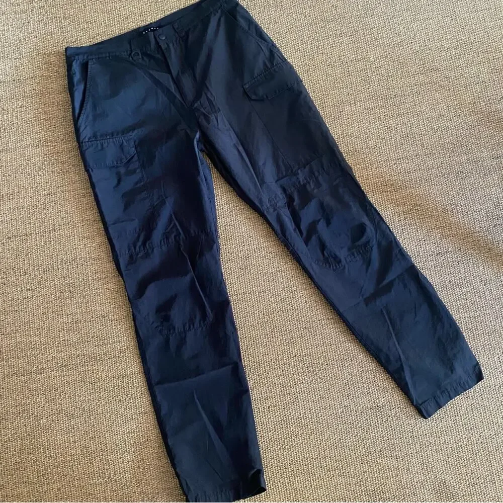Stampd $286 Black Cotton / Nylon Cargo Pant Mens sz 34 EUC